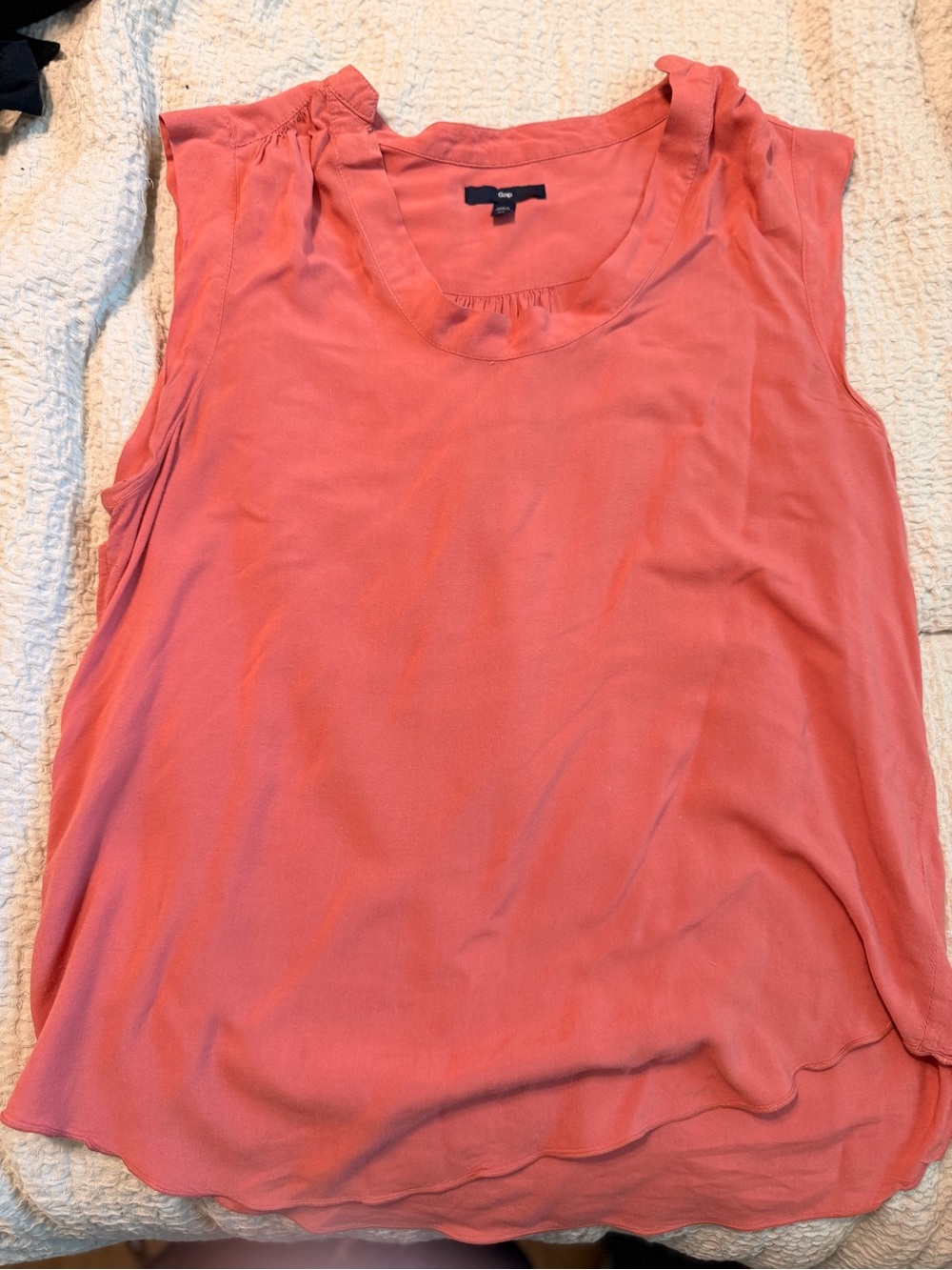 GAP Coral Pink Sleeveless Camisole